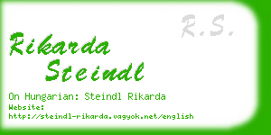 rikarda steindl business card